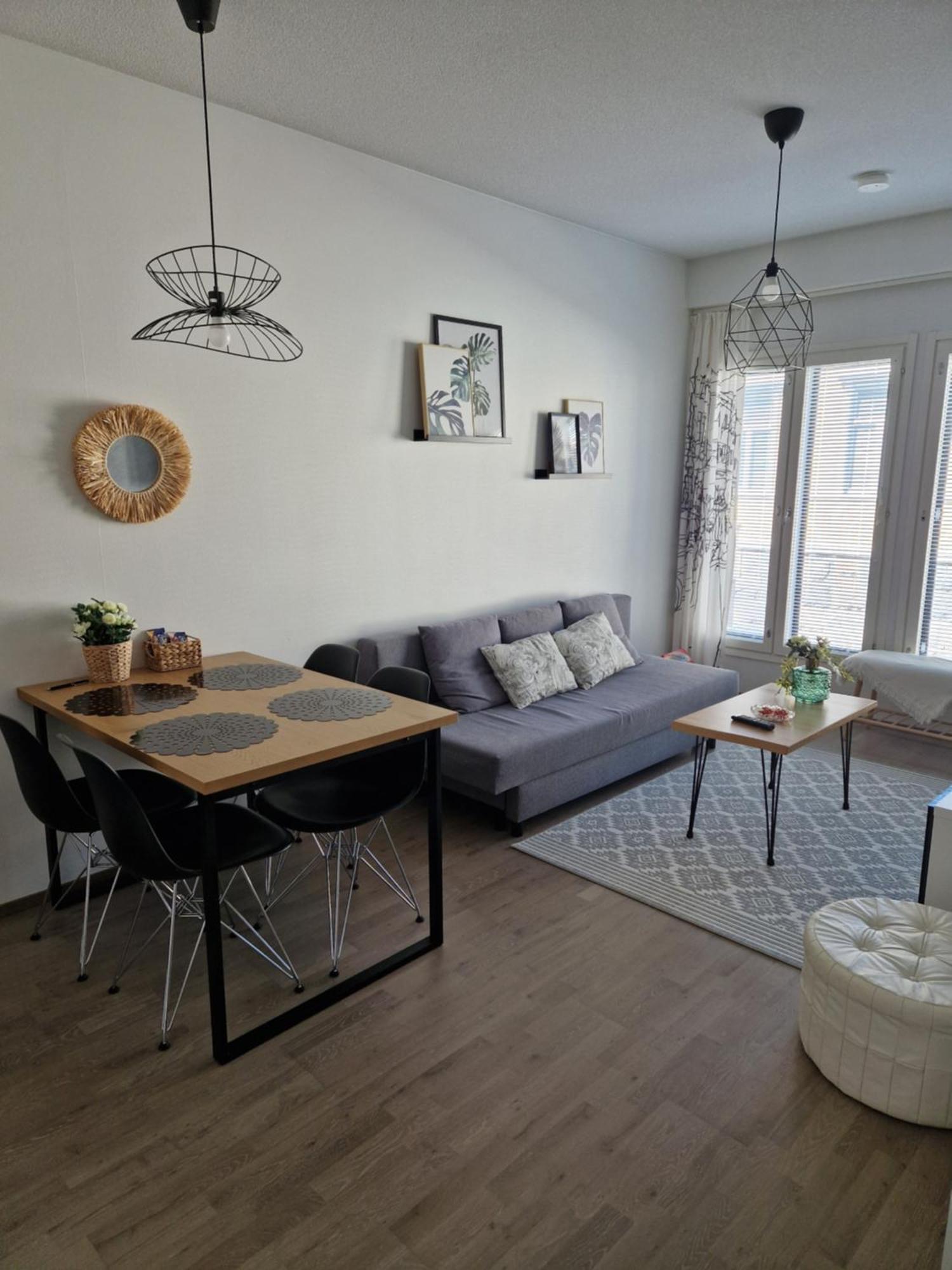 Modern 1 Bedroom Apartment In Central Kuopio Bagian luar foto